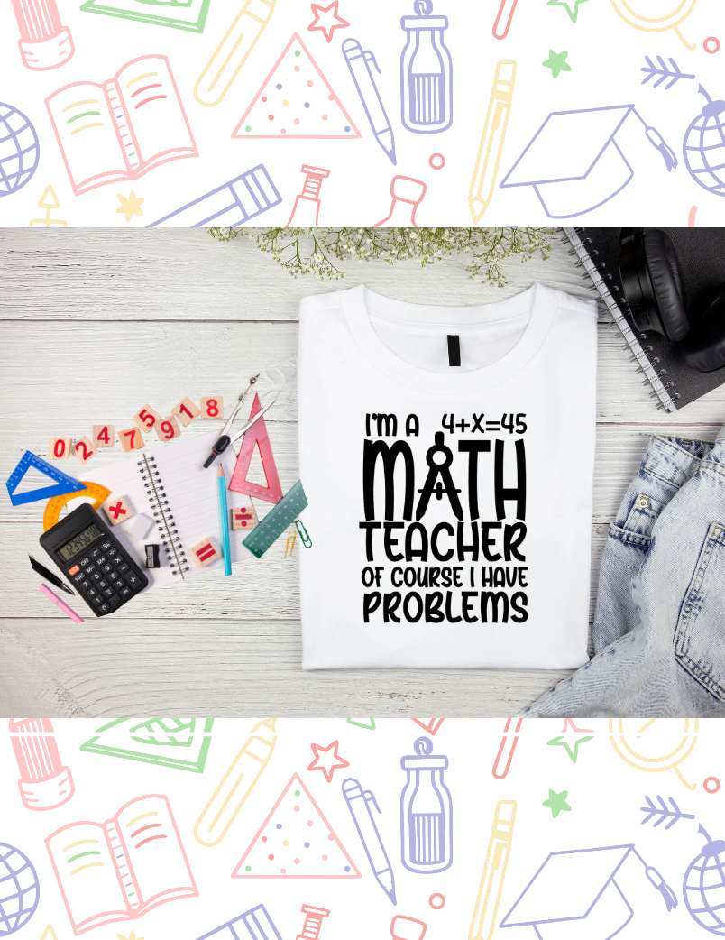 Math Teachers Have Problems